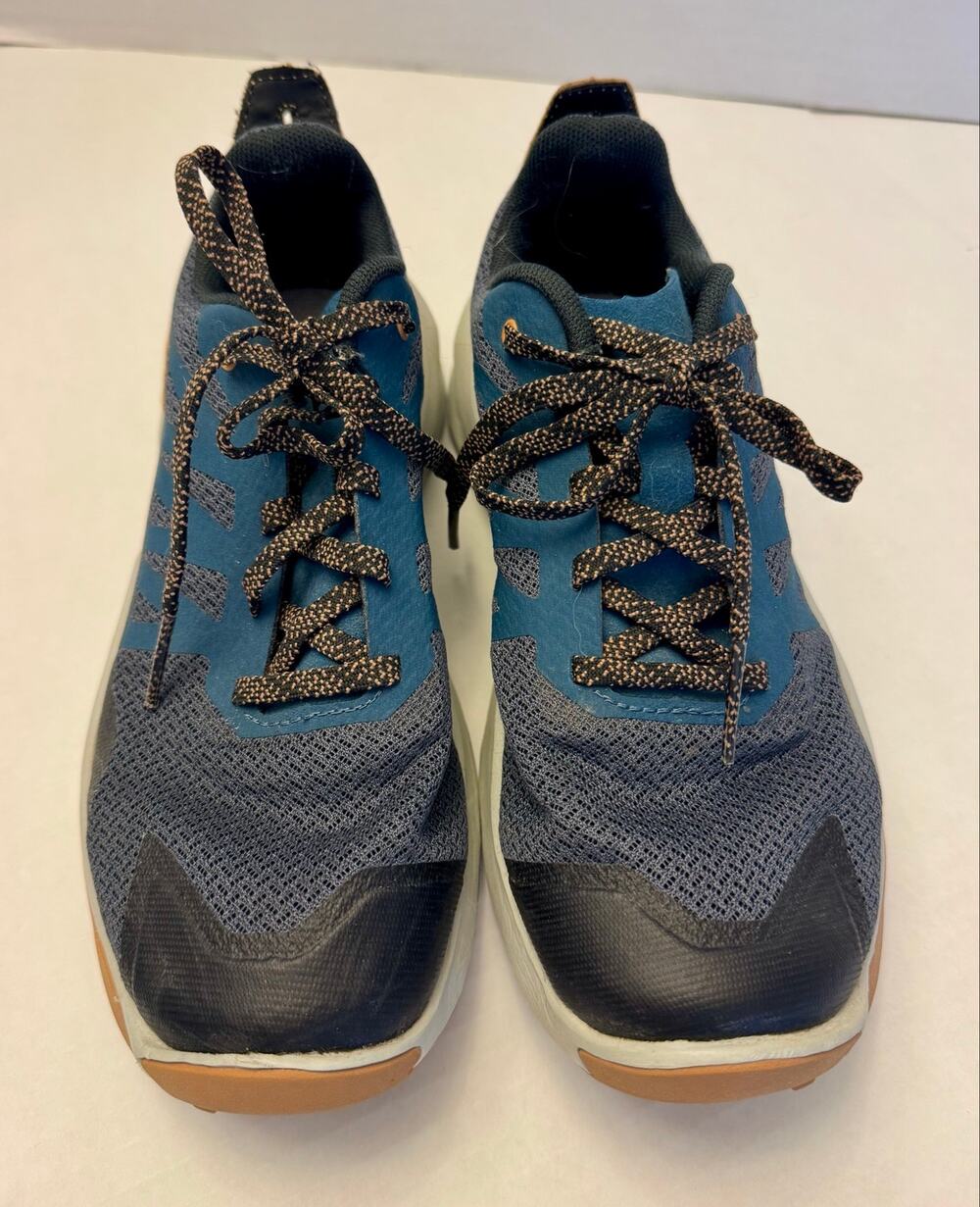 Salomon Patrol J Youth Size 4 Trail Running Hiking Shoes Blue Gray 416779